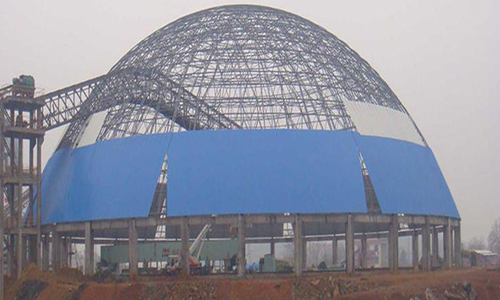 大石桥螺栓球网架加工的注意事项