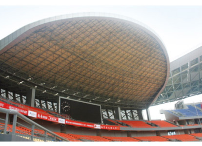 大石桥体育看台案例