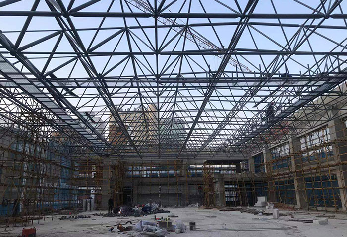 大石桥网架施工