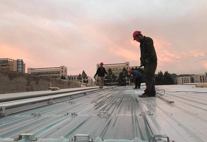 大石桥网架施工